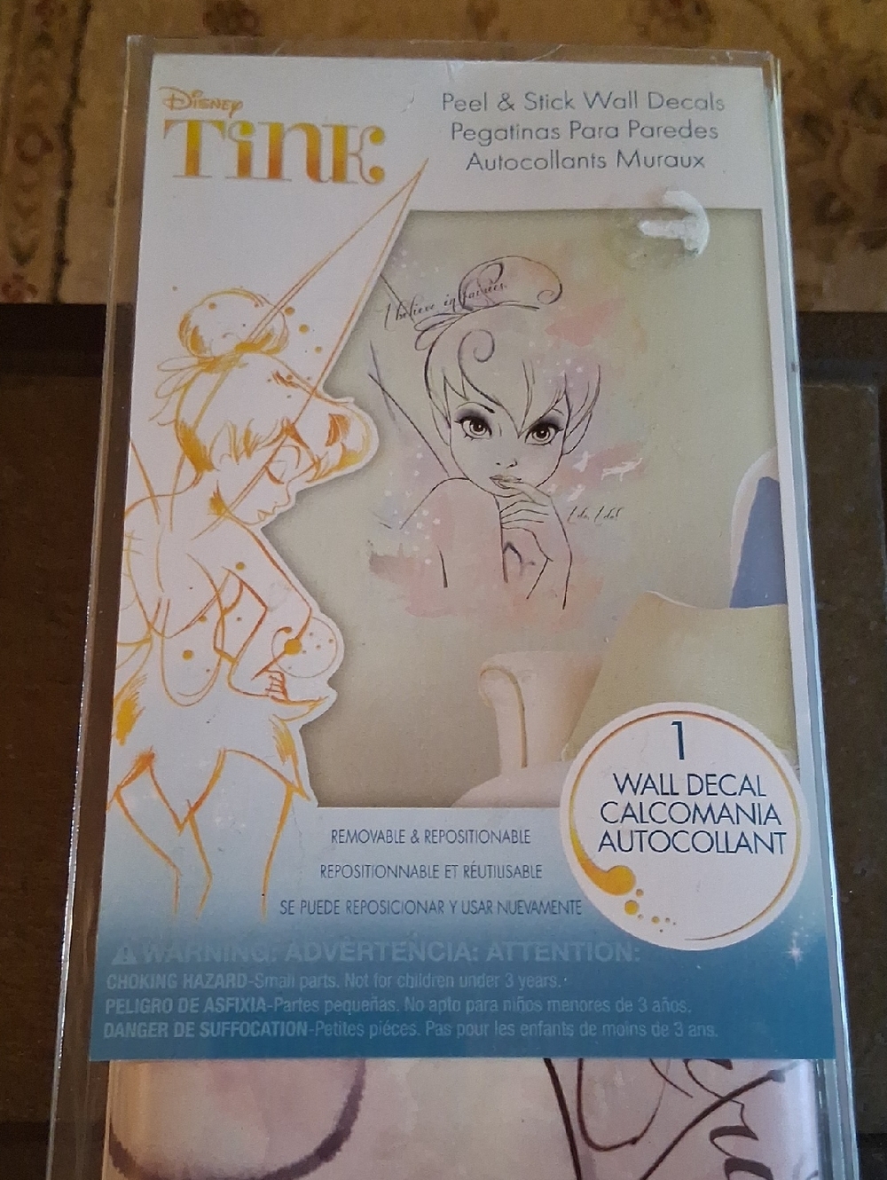 DISNEY TINK WALL DECALS